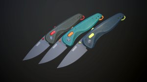 games clasp knives 3D model