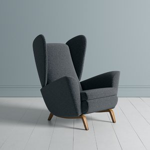 3D howard keith armchair chair model