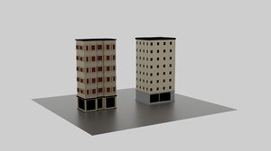 buildings 3D model