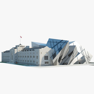 3D model royal ontario museum