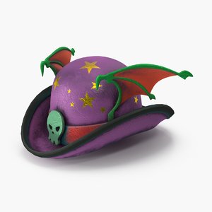witch cap 3D model