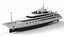 3D yacht pbr vessel model
