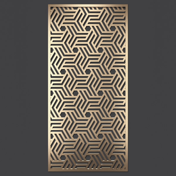 3D decorative panel - TurboSquid 1640610