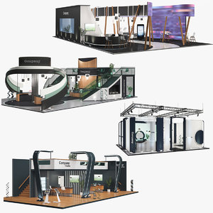 exhibition stand model