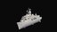 3D anzac class frigate model