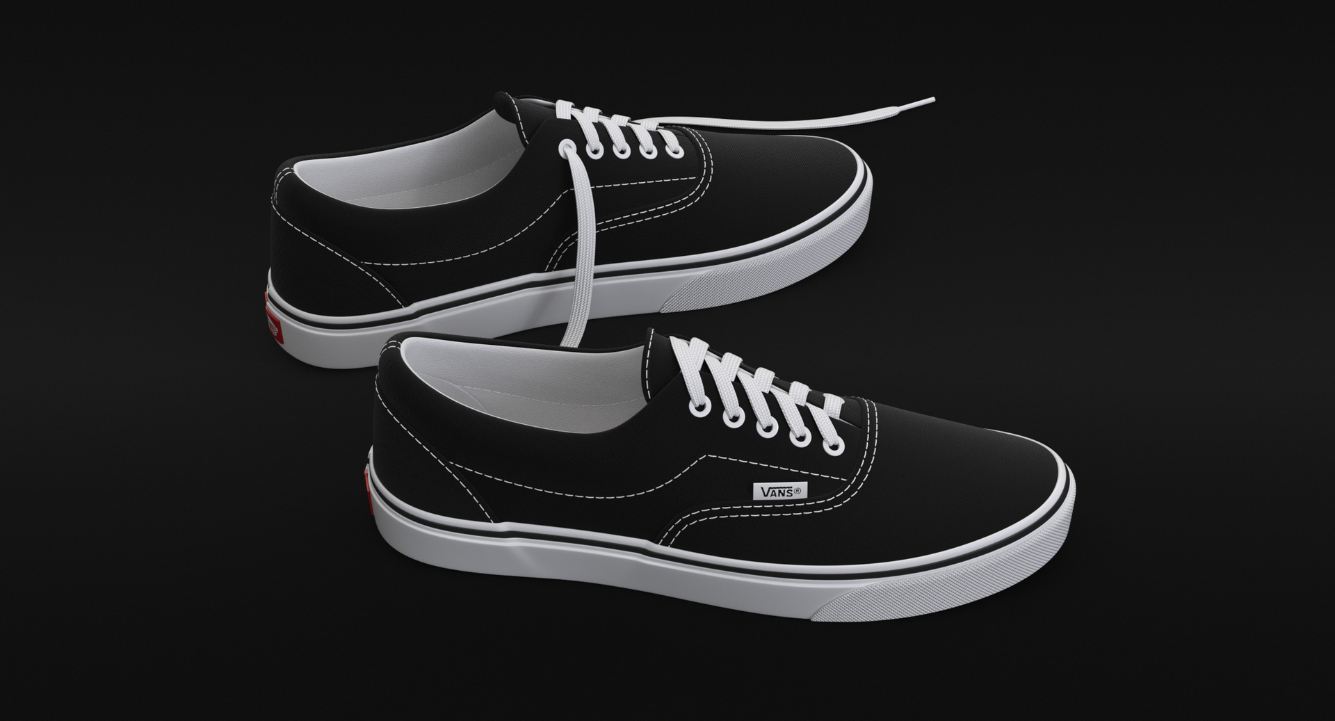 vans shoes 3d model