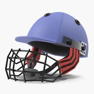 cricket helmet 3D model