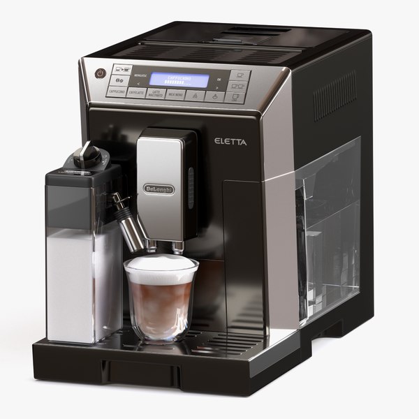 modelo 3d Máquina para hacer capuchinos Delonghi - ECAM45760S - TurboSquid  1641406