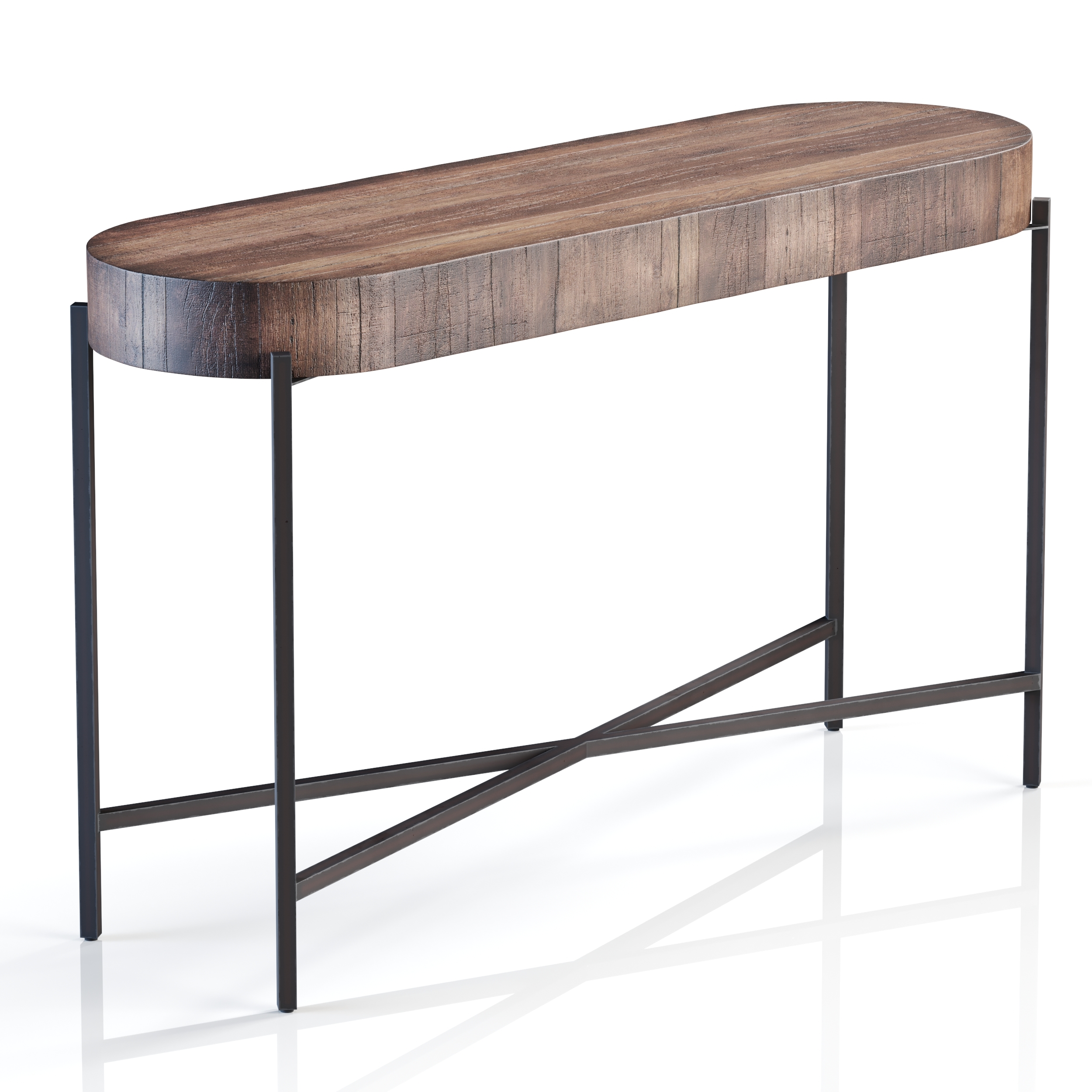 Pottery Barn Fargo Rustic Solid Table Collection Modelo 3D