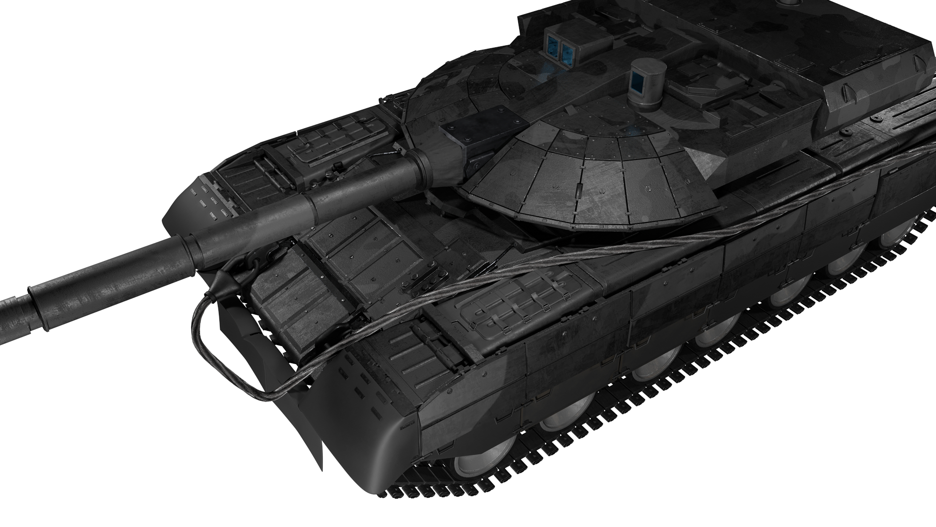 Russian tank object 640 model - TurboSquid 1641676