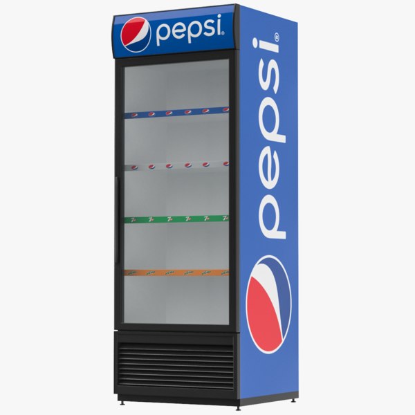 pepsi refrigerator display model