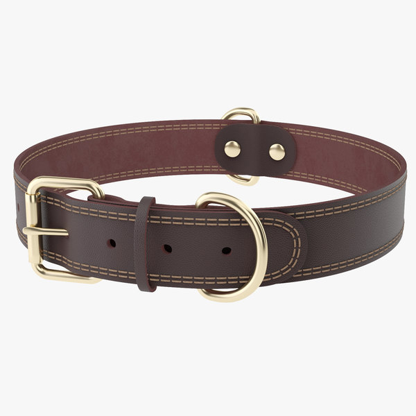 Dog collar 3D model TurboSquid 1642015