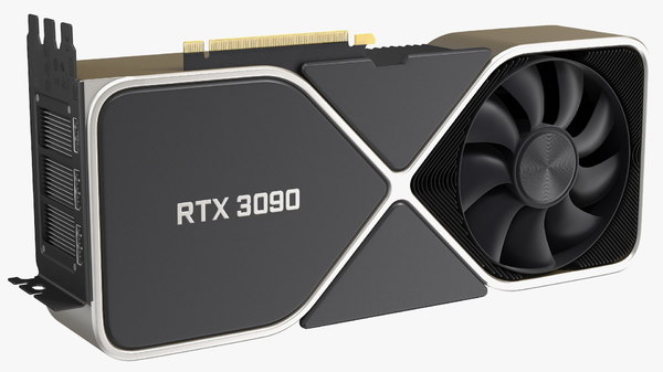 Nvidia Geforce Rtx 3090 Founders Edition 3d-modell - Turbosquid 1642205