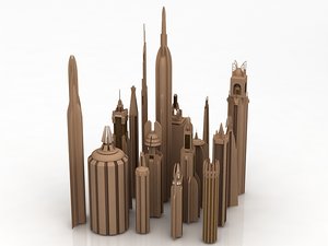 star wars architecture corus 3D