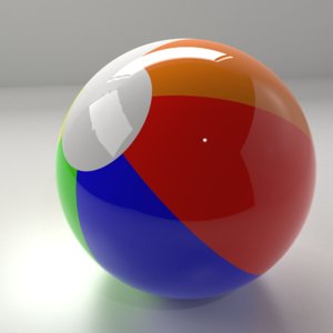 beach ball 3D
