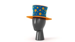 hat clown 3D model
