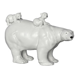 3D model bear