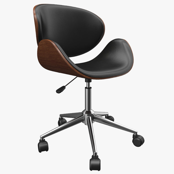 3D model realistic office chair