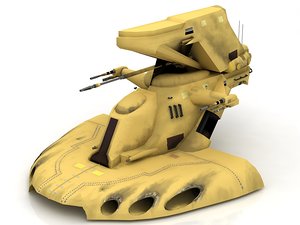 star wars aat battletank 3D model