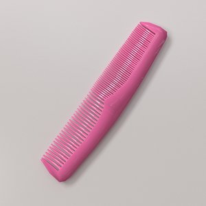 hair comb 3D