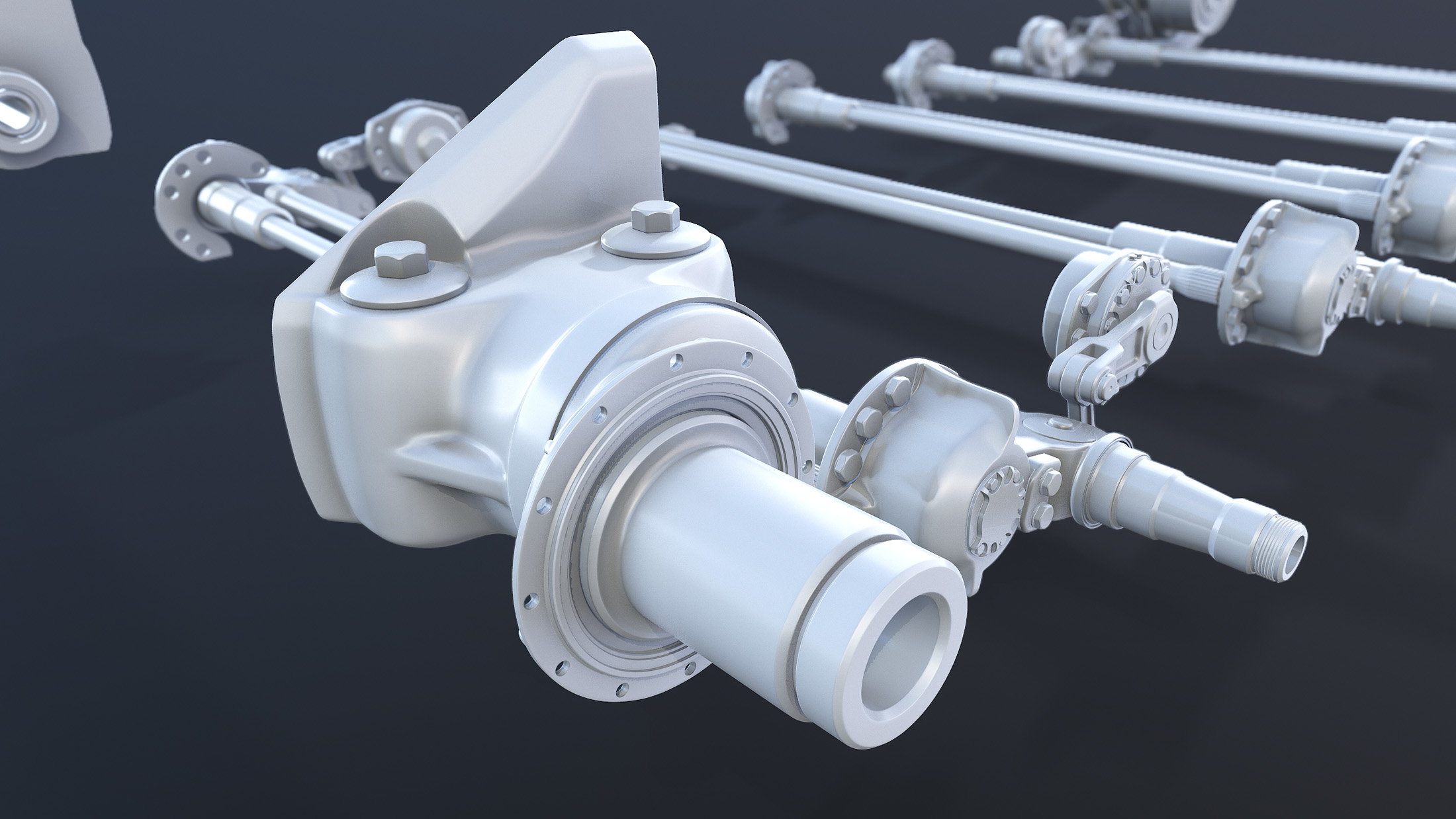 T54 t55 tank suspension 3D model TurboSquid 1643759