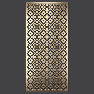 Decorative panel 3D model - TurboSquid 1624660