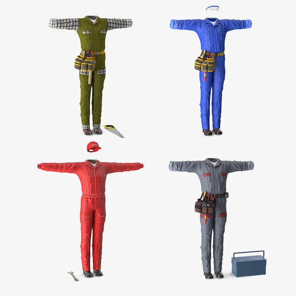 WorkmanUniformsCollection2vray3dmodel000