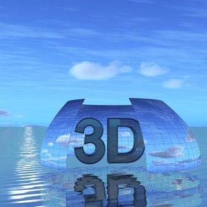 3D sky clouds model