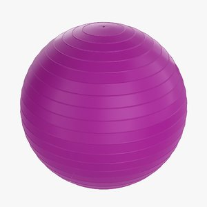 3D fitness ball model