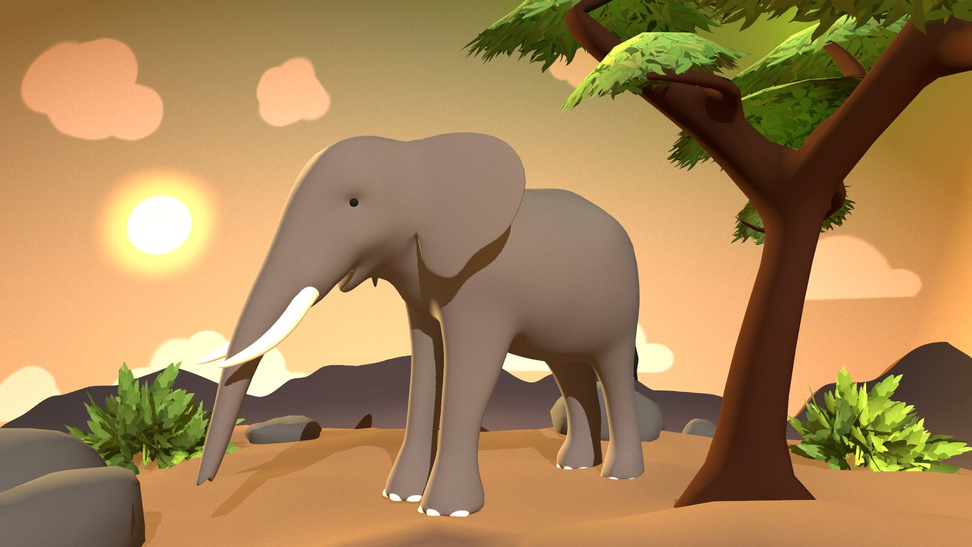 stylized elephant 3D model https://static.turbosquid.com/Preview/2020/11/05__00_15_13/Elephant_Product_Scene.png86B73785-F31D-4EF5-8CA4-17DF53F98C27Default.jpg
