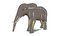 stylized elephant 3D model