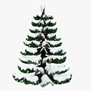 3D tree fir christmas