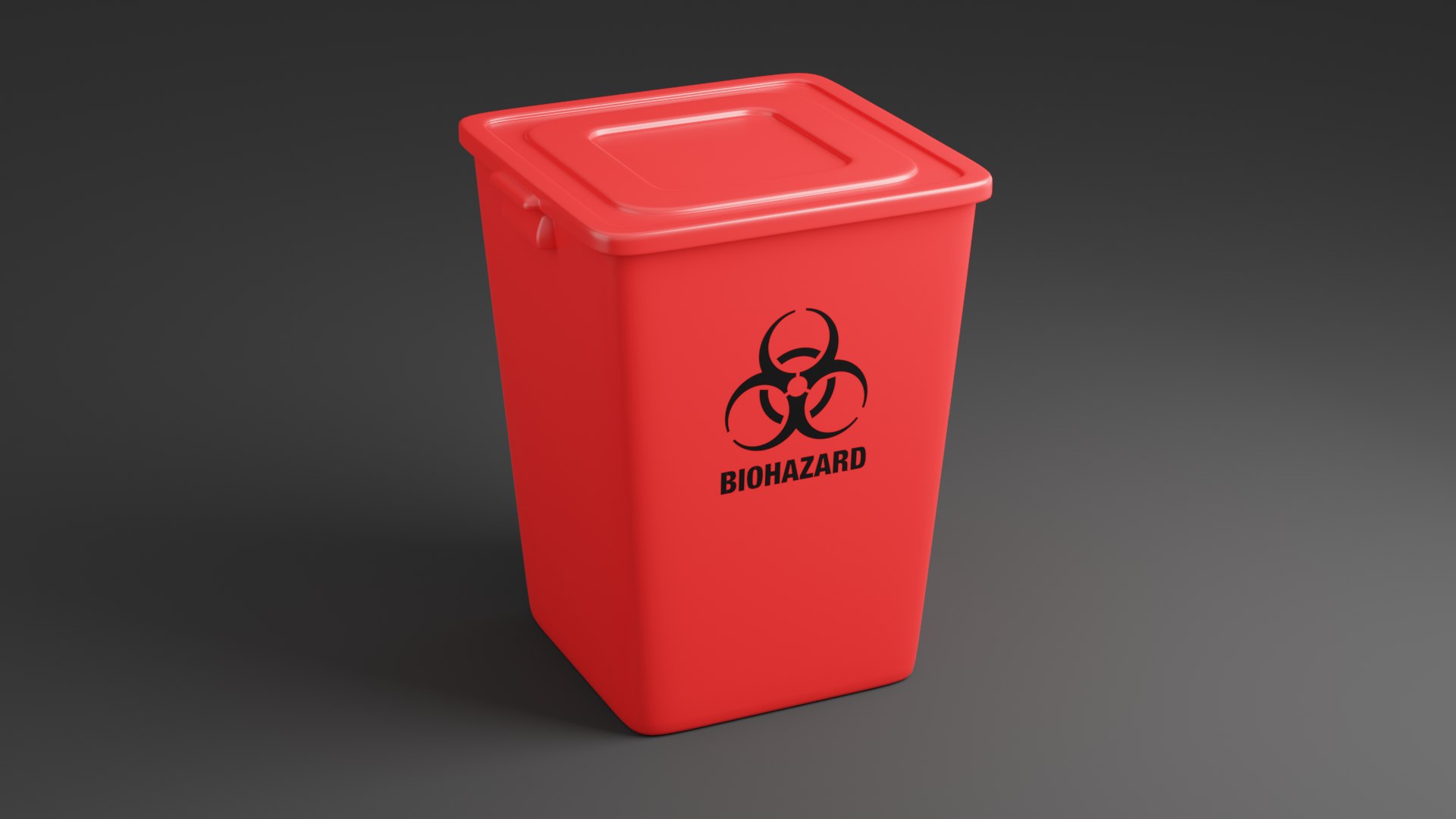 3D waste container biohazard TurboSquid 1645666