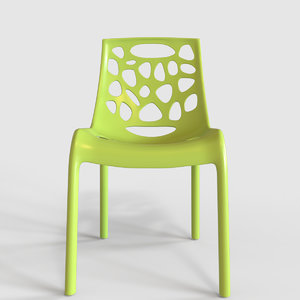 plastic chair 3D model