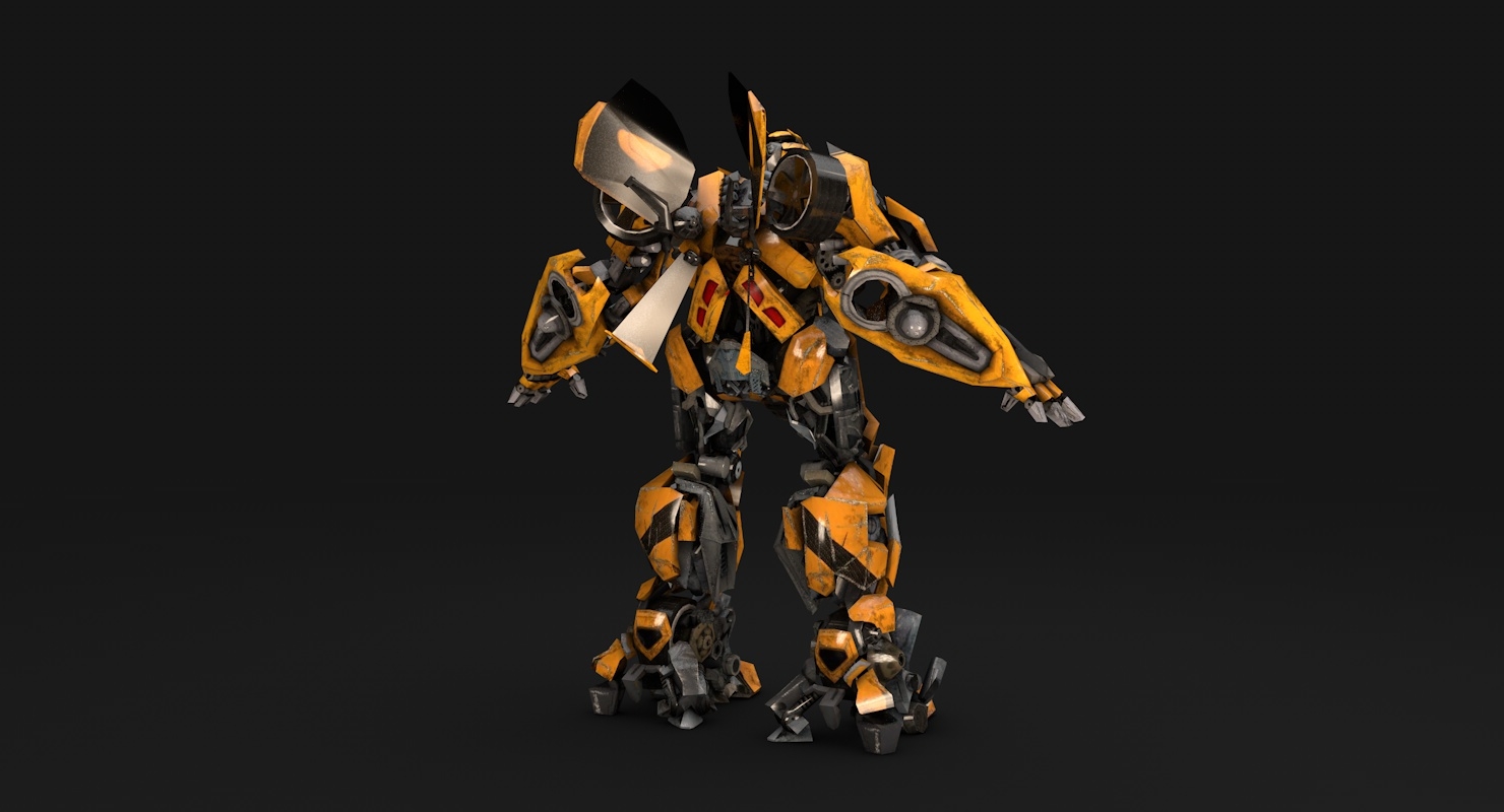 Bumblebee transformation 3D model - TurboSquid 1645744