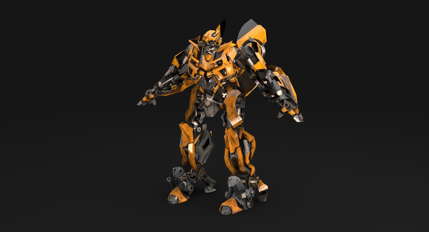 Bumblebee transformation 3D model - TurboSquid 1645744