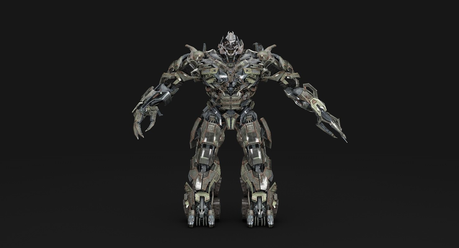 3D megatron transformation - TurboSquid 1645793