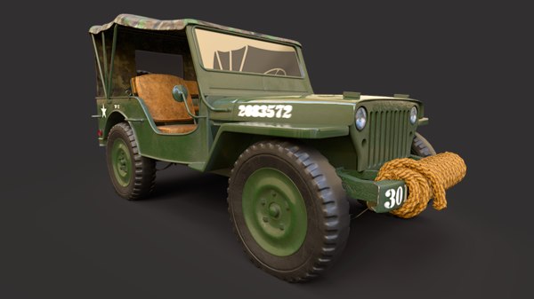 3d willy s jeep v2