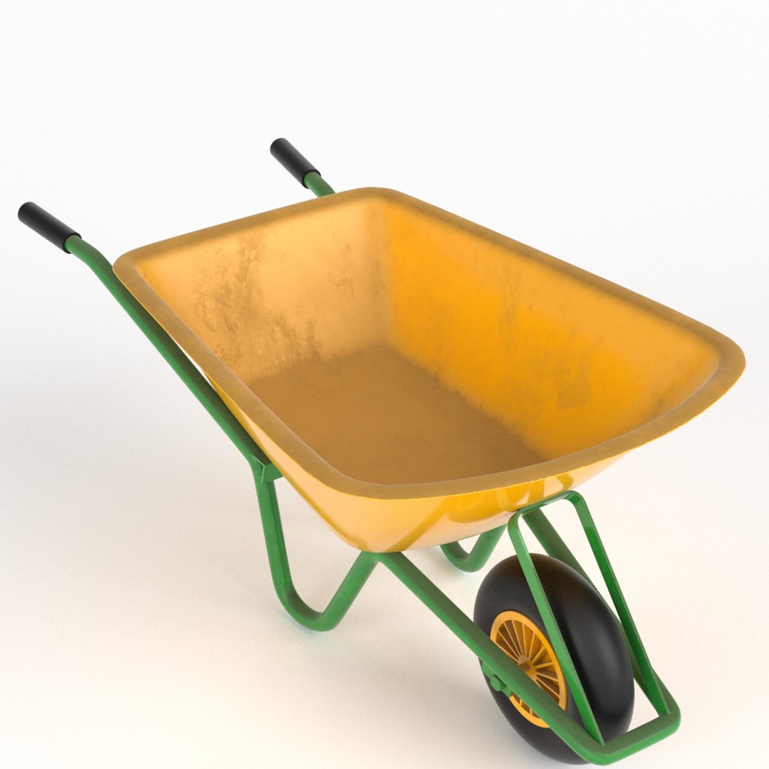 wheelbarrow 3d model