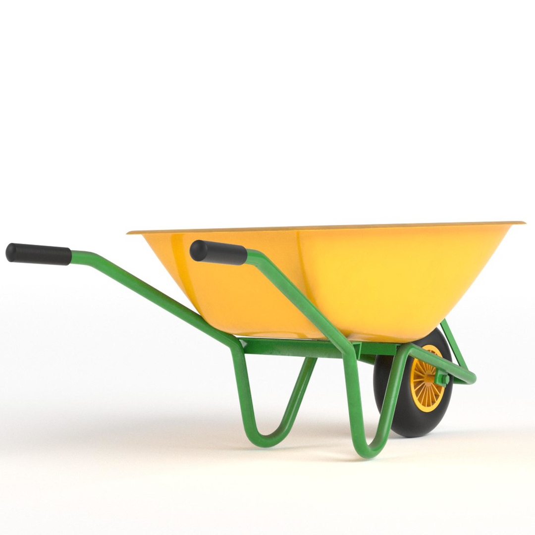 wheelbarrow 3d model