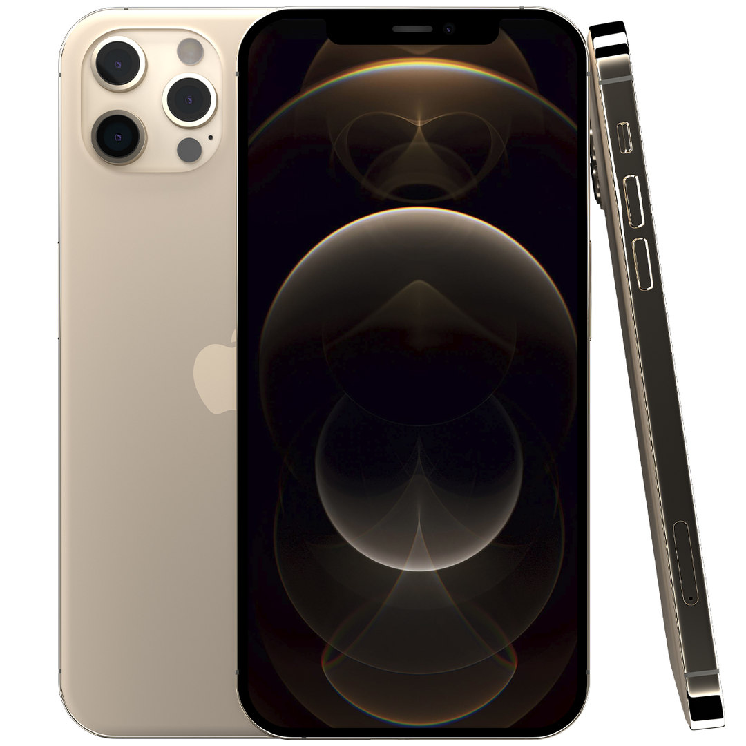 Apple iphone 12 pro 3D model TurboSquid 1641029