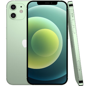 3D apple iphone 12 green
