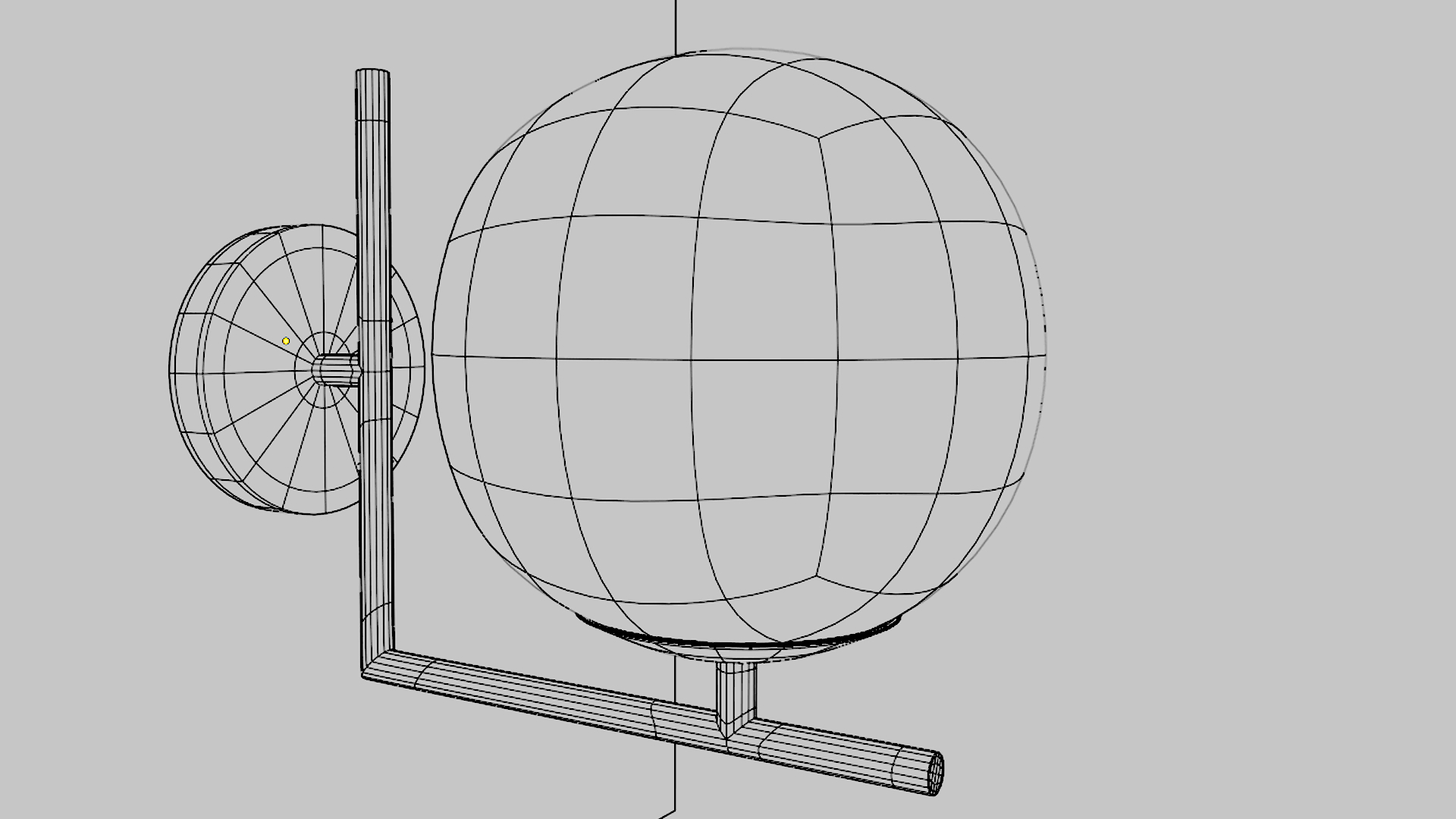 Wall lamp modeled 3D - TurboSquid 1646426