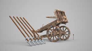 ancient weapons large 3D
