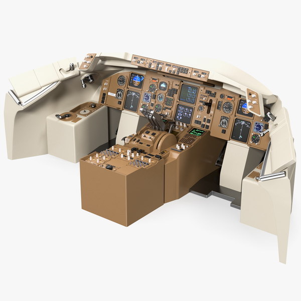 3D airplane dashboard air TurboSquid 1646549