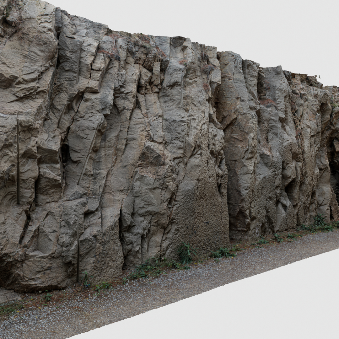 Scan cliff wall rock 3D model - TurboSquid 1646387