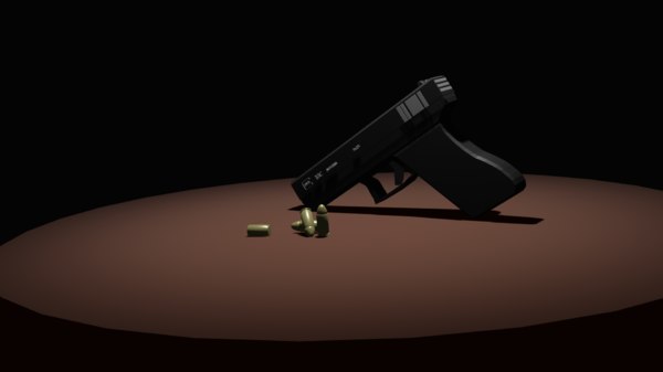 Gun Roblox Model Turbosquid 1646805 - roblox character 3d model download
