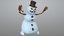 snowman angry 3D