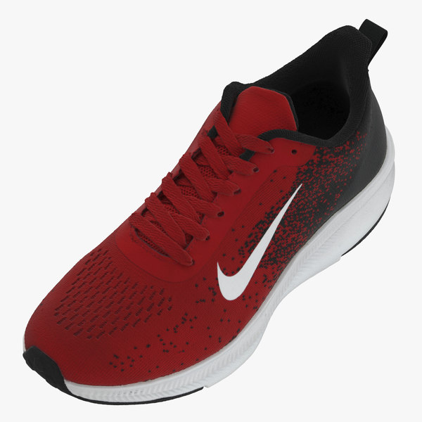 3D male nike sneakers 03 model