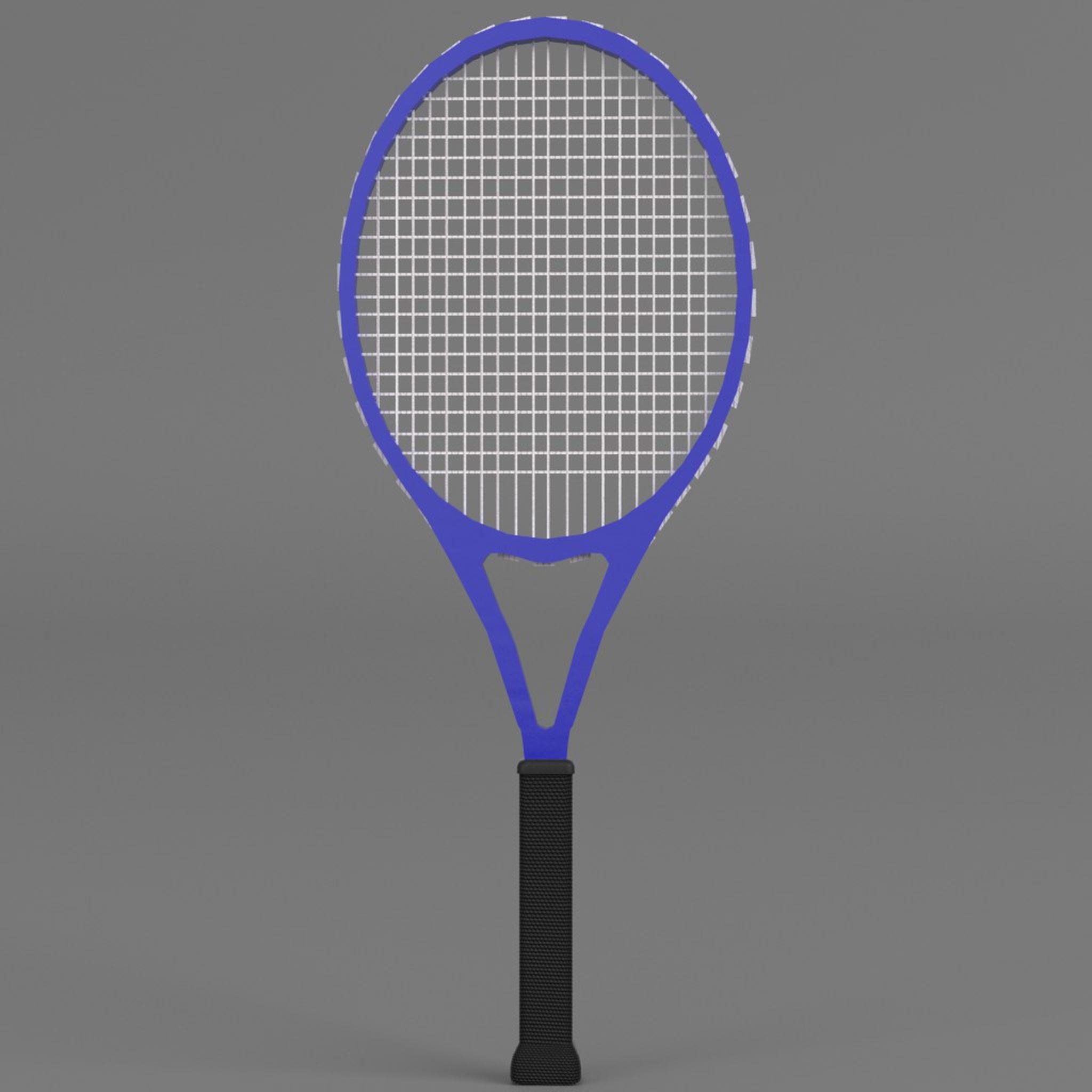 3d model tennis racket